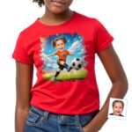 Girl’s Soccer Shirt: Start Them Young on the Field Girl's T-shirts www.customywear.com 6