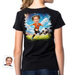 Girl’s Soccer Shirt: Start Them Young on the Field Girl's T-shirts www.customywear.com 7