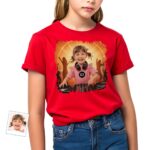 Girls’ Trendy Music T-shirts – Custom Wearable Art Girl's T-shirts www.customywear.com 6
