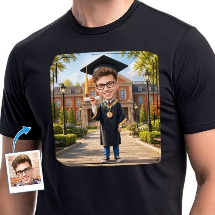 Graduation Tee Shirts - Personalized Graduation T-Shirt (2)
