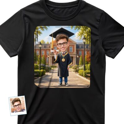 Graduation Tee Shirts – Personalized Graduation T-Shirt T-shirts For Men www.customywear.com 2