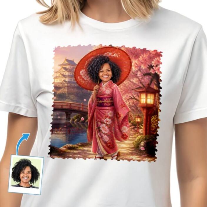 Japanese dress Tee for women- Personalized Japan Traveler Gift (16)