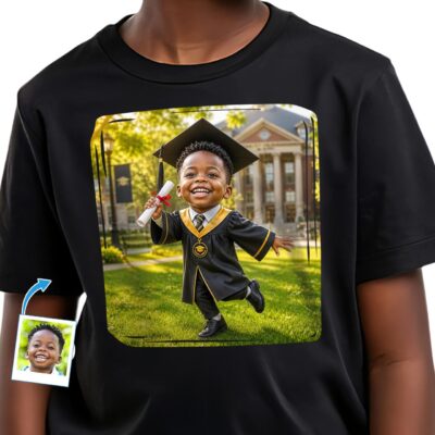 T-shirts de fin d'études pour la maternelle – T-shirts personnalisés pour garçons www.customywear.com