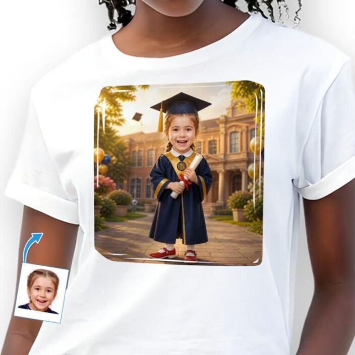Kindergarten Graduation T Shirt - Made-to-order T-shirt (10)
