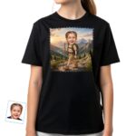 Personalized Girls Hiking Adventure Youth T-Shirt – Custom Outdoor Exploration Tee Girl's T-shirts www.customywear.com 4
