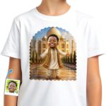 Personalized Indian Boy Tee – Travel to India T-shirt for boys Boy's T-shirts www.customywear.com 2