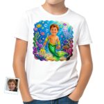 Personalized Mermaid Boy Ocean T-Shirt | Custom Underwater Adventure Tee Customywear www.customywear.com 4 Personalized Mermaid Boy Ocean T-Shirt | Custom Underwater Adventure Tee Boy's T-shirts www.customywear.com 4