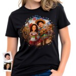 Personalized Mexican Couple Shirts | Custom Mexicana Matching Tees T-shirts for Couple www.customywear.com 4