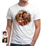 Personalized Mexican Couple Shirts | Custom Mexicana Matching Tees T-shirts for Couple www.customywear.com 5