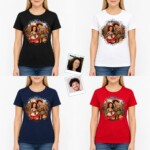 Personalized Mexican Couple Shirts | Custom Mexicana Matching Tees T-shirts for Couple www.customywear.com 7