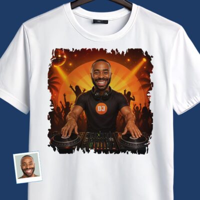 Personalized T-shirt for DJ – Custom Wearable Art T-shirts For Men www.customywear.com 2