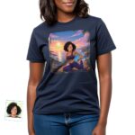 Tricou personalizat de yoga pentru plajă pentru femei | Tricou de yoga personalizat Tricouri pentru femei www.customywear.com 5