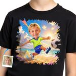 Voetbalshirts voor kinderen: begin de wedstrijddag met aangepaste ontwerpen Jongens T-shirts www.customywear.com 2