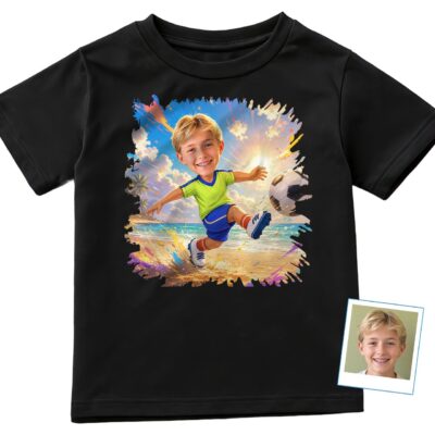 Maillots de football pour enfants : commencez la journée de match avec des t-shirts pour garçons personnalisés www.customywear.com 2