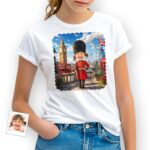 Stand Tall with the Queens: Custom Royal Guard Girl Shirt – Personalized Youth Tee Customywear www.customywear.com 4 Stand Tall with the Queens: Custom Royal Guard Girl Shirt – Personalized Youth Tee Girl's T-shirts www.customywear.com 4