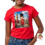 Stand Tall with the Queens: Custom Royal Guard Girl Shirt – Personalized Youth Tee Customywear www.customywear.com 6 Stand Tall with the Queens: Custom Royal Guard Girl Shirt – Personalized Youth Tee Girl's T-shirts www.customywear.com 6