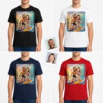 Surfing T-Shirt for Couple – Ride the Waves Together Customywear www.customywear.com 6 Surfing T-Shirt for Couple – Ride the Waves Together T-shirts for Couple www.customywear.com 6