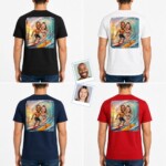 Surfing T-Shirt for Couple – Ride the Waves Together Customywear www.customywear.com 8 Surfing T-Shirt for Couple – Ride the Waves Together T-shirts for Couple www.customywear.com 8