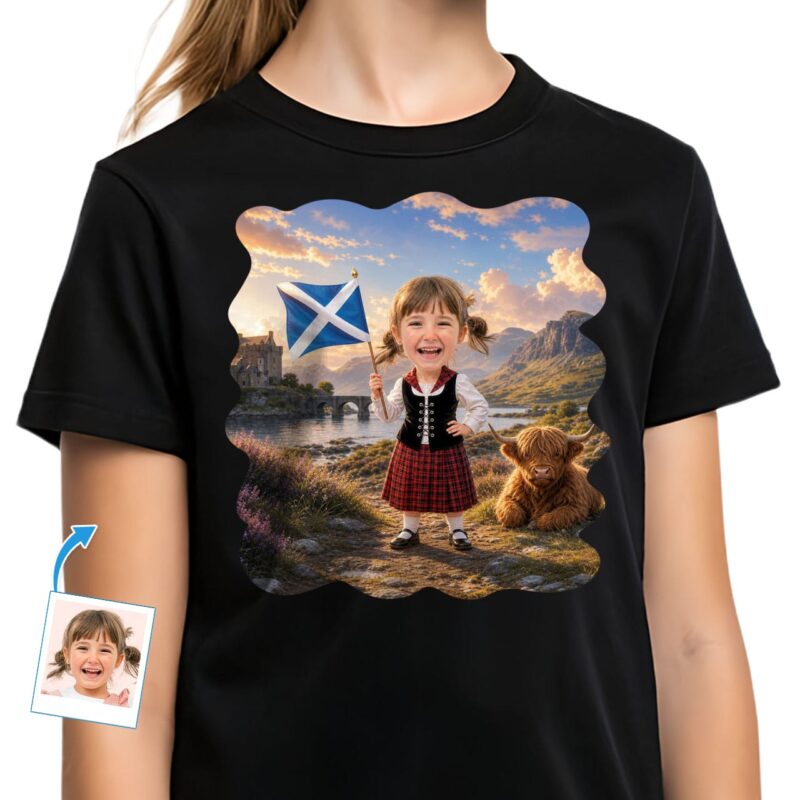 Unleash Scottish Charm with Our Custom Scottish Girl Shirt Customywear www.customywear.com Unleash Scottish Charm with Our Custom Scottish Girl Shirt Girl's T-shirts www.customywear.com