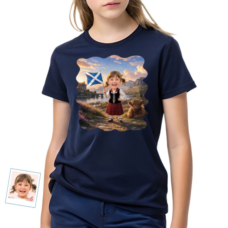 Unleash Scottish Charm with Our Custom Scottish Girl Shirt (6)