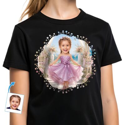 Wedding Gift for Girls – Custom Image Shirt Girl's T-shirts www.customywear.com