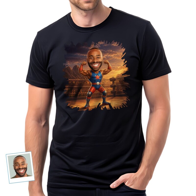 Wrestler man wrestling shirt (16)